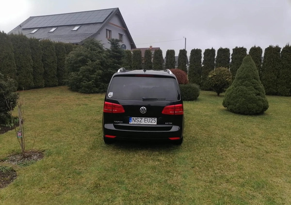 Volkswagen Touran cena 39900 przebieg: 149200, rok produkcji 2013 z Szczytno małe 154